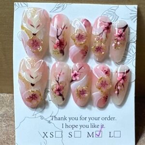 Blossom Fox – Press-On Nail Set